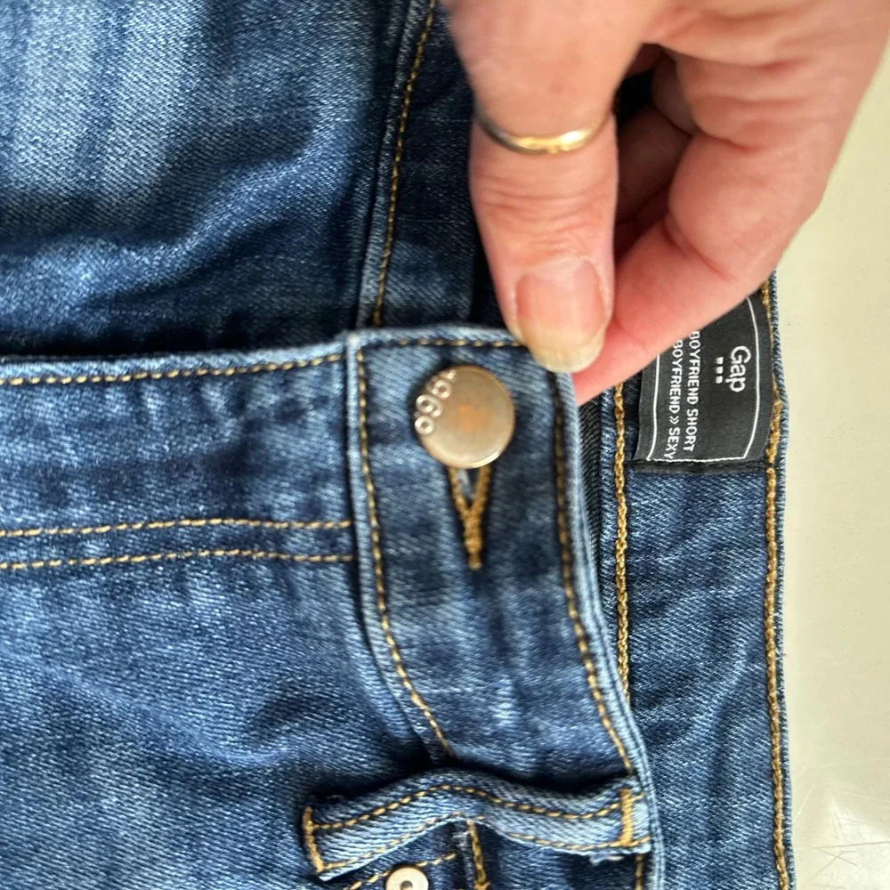 Gap jean shorts boy friend